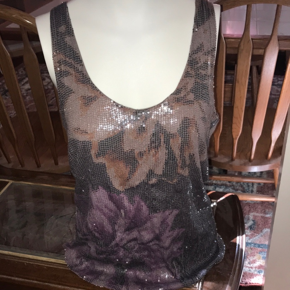 Sparkly tank top